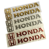 Tem logo chữ nổi HONDA dán trang trí xe HD03