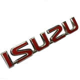 Tem logo nổi ISUZU dán trang trí xe