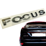 Tem logo nổi FOCUS dán trang trí xe