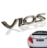 Tem logo nổi VIOS dán trang trí xe