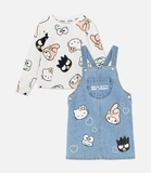 set-ao-thun-kem-vay-yem-jean-hinh-sanrio-hang-disney-george-xuat-cho-be