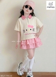set-ao-thun-polo-hinh-hello-kitty-kem-chan-vay-tang-hong-no-cham-bi-cho-be
