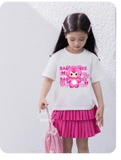set-ao-thun-trang-hinh-babythree-kem-chan-vay-xep-ly-hong-cho-be