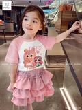 set-ao-thun-babythree-tien-ca-kem-chan-vay-hong-cho-be