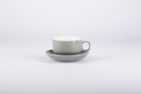 Tách Cafe vuông màu ghi