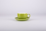 Tách Cafe vuông xanh cốm