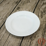 Đĩa Sâu Phi 20.5 cm Men Trắng