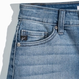 QUẦN SHORT JEANS NỮ LƯNG CAO XUẤT MỸ MÀU XANH QSN4306V1 
