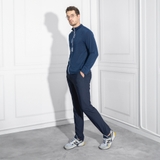 ÁO THUN GOLF NAM CỔ TRÒN TAY DÀI XUẤT HÀN MÀU XANH NAVY AT4330T