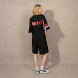 JUMPSUIT NỮ DÁNG NGẮN XUẤT HÀN MÀU ĐEN J4325H