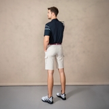 ÁO POLO GOLF NAM TAY NGẮN XUẤT MỸ MÀU ĐEN PHỐI SỌC NGANG PL4406D