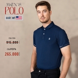 ÁO POLO NAM TAY NGẮN XUẤT MỸ MÀU XANH ĐEN  PL4409T11