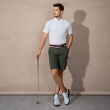 QUẦN SHORT GOLF TÚI HỘP XUẤT HÀN MÀU RÊU QSG4419T