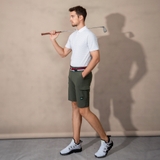 QUẦN SHORT GOLF TÚI HỘP XUẤT HÀN MÀU RÊU QSG4419T