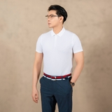 ÁO POLO NAM THỂ THAO TAY NGẮN XUẤT HÀN MÀU TRẮNG PL4521L4