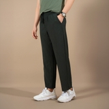 QUẦN BAGGY LƯNG THUN NAM VẢI THUN XỐP XUẤT HÀN MÀU RÊU  QBG4404T1