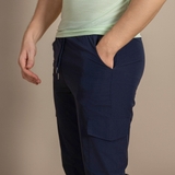 QUẦN JOGGER TÚI HỘP NAM VẢI GIÓ CAO CẤP MÀU XANH ĐEN QJG4527H2