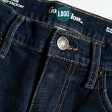 QUẦN JEAN NAM PHOM SLIMFIT MÀU XANH ĐẬM QJ4614T