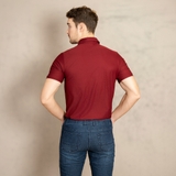 ÁO POLO THỂ THAO NAM TAY NGẮN XUẤT HÀN MÀU ĐỎ PL4514H1