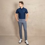 ÁO POLO THỂ THAO NAM TAY NGẮN XUẤT HÀN MÀU XANH NAVY PL4514H