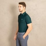 ÁO POLO THỂ THAO NAM TAY NGẮN XUẤT HÀN MÀU XANH LÁ PL4514H2