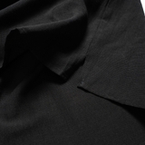 ÁO SƠ MI NAM LINEN TAY NGẮN PHỐI TÚI NGỰC MÀU ĐEN SM4509H-D