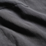 ÁO SƠ MI NAM LINEN TAY NGẮN PHỐI TÚI NGỰC MÀU XÁM SM4509H-R