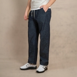 QUẦN JEANS NAM ỐNG RỘNG LƯNG THUN XUẤT MỸ MÀU XÁM ĐEN QD4521H