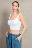 ÁO TANKTOP NỮ XUẤT MỸ MÀU TRẮNG ATN4607T1