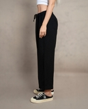 QUẦN CULOTTES NỮ LƯNG THUN DÁNG LỮNG XUẤT MỸ MÀU ĐEN QN4521H1