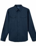 ÁO SƠ MI NAM TAY DÀI XUẤT MỸ MÀU XANH NAVY SM4817D37