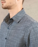 ÁO SƠ MI NAM LINEN TAY DÀI MÀU XÁM SM4825T6