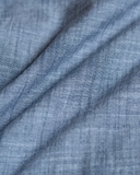 ÁO SƠ MI NAM LINEN TAY DÀI MÀU XANH BIỂN SM482T