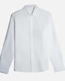 ÁO SƠ MI NAM LINEN TAY DÀI MÀU TRẮNG SM4825T1