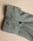 ÁO SƠ MI NAM LINEN TAY DÀI MÀU RÊU SM4825T5