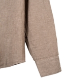 ÁO SƠ MI NAM LINEN TAY DÀI MÀU NÂU TÂY SM4825T4