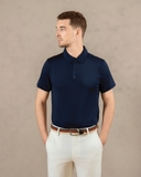 ÁO POLO GOLF NAM TAY NGẮN XUẤT HÀN MÀU XANH ĐEN PL4710L