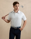 ÁO POLO GOLF NAM TAY NGẮN XUẤT MỸ MÀU TRẮNG PL4425T22