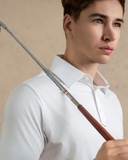 ÁO POLO GOLF NAM TAY NGẮN XUẤT MỸ MÀU TRẮNG PL4425T22
