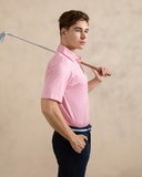 ÁO POLO GOLF NAM TAY NGẮN XUẤT MỸ HOA NHÍ MÀU HỒNG PL4425T29