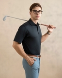 ÁO POLO GOLF NAM TAY NGẮN XUẤT MỸ MÀU ĐEN PL4425T43
