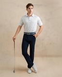 ÁO POLO GOLF NAM TAY NGẮN XUẤT MỸ MÀU TRẮNG HỌA TIẾT TRẺ TRUNG PL44