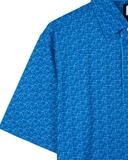 ÁO POLO GOLF NAM TAY NGẮN XUẤT MỸ MÀU XANH DƯƠNG PL4425T48