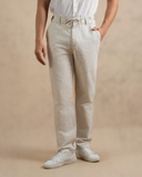 QUẦN DÀI LINEN NAM LƯNG THUN CAO CẤP MÀU KEM QD4907T7