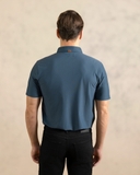 ÁO POLO NAM TAY NGẮN XUẤT MỸ MÀU XANH RÊU TRẦM PL4822H2