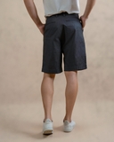 QUẦN SHORT NAM CAO CẤP MÀU XANH ĐEN QS493T-NV