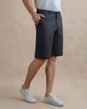 QUẦN SHORT NAM CAO CẤP MÀU XANH ĐEN QS493T-NV