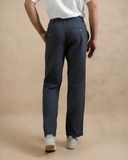 QUẦN DÀI LINEN NAM LƯNG THUN CAO CẤP MÀU XÁM ĐEN QD4908T11