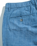 QUẦN DÀI LINEN NAM LƯNG THUN CAO CẤP MÀU XANH DƯƠNG ĐẬM QD4907T