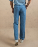 QUẦN DÀI LINEN NAM LƯNG THUN CAO CẤP MÀU XANH DƯƠNG QD4907T1